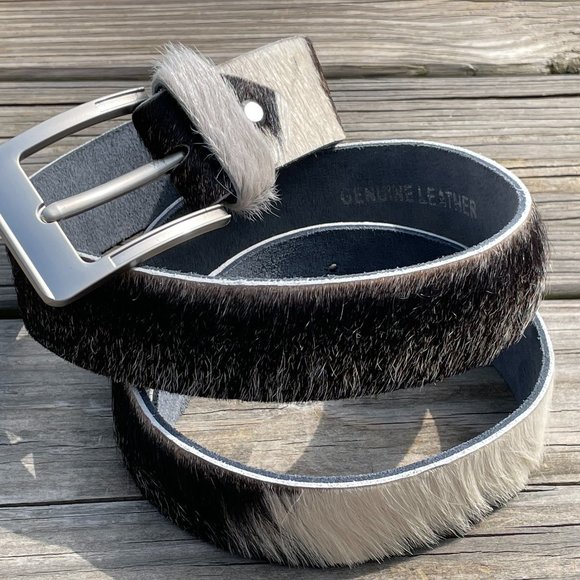 Other - Original COWHIDE BELTS with Full Grain Leather Backside Unisex 100% Real Cowhide